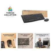 MK370 Combo for Business, Wireless Full-Size Keyboard and Wireless Mouse, Sec...