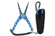 Lixada 20cm Outdoor Multifunctional Fishing Pliers Line Cutter Hook Remover Tackle