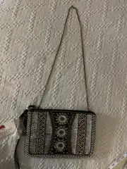 VTGLadies Big Buddha Kluna Handbag Beaded Sequins…. Showy Bag NWT