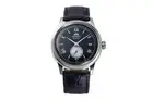 Orient Bambino RA-AP0101B30B Blue Dial Black Leather Divers Watch Men Automatic