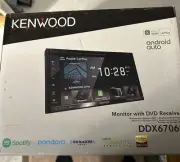 Kenwood DDX6706S Bluetooth DVD Player Apple CarPlay Android Auto CD USB Aux 6Ch
