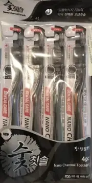 NANO CHARCOAL TOOTHBRUSH 4PCS SET