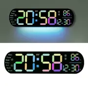 LED Display Digital Electronic Clocks Temperature Date Displays Clock for Home
