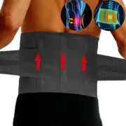 Back Support Belt Lumbar Lower Waist Belt Brace Sciatica Herniated Pain Relief #