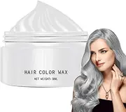 Instant Hairstyle Cream Dye | Color Hair Cream Temporary Dye,Temporary Modeling Natural Colour Hair Dye Wax for Men, Women, All Ages, Friends, Beautician, Hairdresser