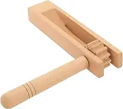 Wooden Ratchet Noise Maker, Traditional Mexican Rattle Ratchet Instrument Toy Wooden Ratchet Noise Maker for Birthday Present, Party Favor, Sports Events and Christmas