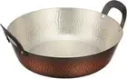 SHINKO Pure Copper Frying Nabe Pot 21cm Gas/IH Induction FS-104IH Japan New