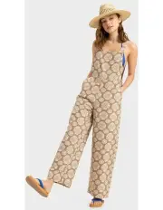 [Roxy] Sweet Note Printed Onesie in Portobella Tropical Tile