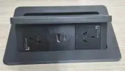 In desk power board with USB-A, USB-C & Wireless charging