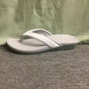 New Women’s Clarks 26150836 White Snake Brio Sol Flip Flops Size 8 Medium