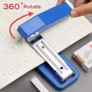 Rotatable Metal Stapler Standard Stapling Use Staples Office Bookbinding Manual