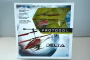 Protocol TurboHawk 3 Channel Remote Control Helicopter DELTA (red) Sealed NIB