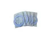 5x Bags for Nilfisk GD5 & GD10, Pullman PV500 & Janitor JV500 Paper Disposable