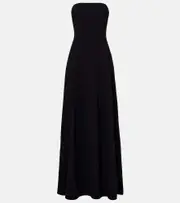 [Solace London] Solace London Helena strapless gown UK 6 black