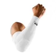 McDavid Arm HEX Tech Padded Shooter Sleeve White, Small/Medium
