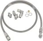 Aeroflow Universal Turbo Oil Feed Line -4AN Line Kit Metric 1 Metre - AF30-1010