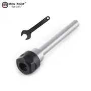 1P C16-ER11A-150L Collet Chuck Holder CNC Extension Rod Straight Shank+1P Wrench