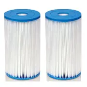 2x Intex Filter Type B Cleaning Replacement Cartridge for Swimming Pool Pump