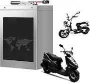HJGHY 48V Motorcycle Battery 48V 15Ah 20Ah 25Ah 30Ah 35Ah 40Ah 45Ah 50Ah 55Ah 60Ah 65Ah Ebike Lithium Battery Pack for 0-3500W Moped Bicycle Tricycle Motor,48v,20Ah