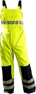 [OccuNomix] LUX-TENBIB-YM Premium Breathable Bib Pant, Medium, Yellow