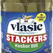 Vlasic Kosher Dill Pickles, Dill Baby Whole Pickles, 24 fl oz Jar