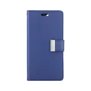 iPhone 13 Pro Max Compatible Case Cover With Rich Diary - Navy