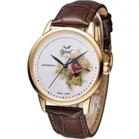 在飛比找蝦皮商城優惠-愛其華錶 Ogival 微砌彩繪機械腕錶-鳥 1929-24