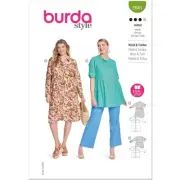 NEW Burda 5841 Misses' Dress & Tunic Pattern By Spotlight