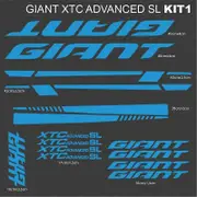 Frame Sticker GIANT KIT1 G-18 for MTB Mountain Bike Road Bike Bicycle Cycling Decals KIT 1 blue Gray