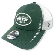 New York Jets Men's New Era 39THIRTY Training Camp Burner Flex Fit Hat Cap (S/M)