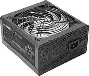 Tacens Radix ECO X 850, PC ATX Power Supply, 850W, 6-Year Warranty, 87% Efficiency, SMD and DC-DC Technologies, Ultra-Quiet AI-RPM 140mm FDB Fan, Extra-Long Flat Cables, Black