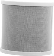 Kisangel Handheld Microphone Pop Filter Metal Mesh Windscreen for Recording U-shaped Design for Easy Installation