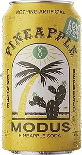 Modus Alcoholic Pineapple Soda 375ml Can Case of 16
