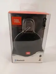 JBL CLIP 3 PORTABLE BLUETOOTH SPEAKER BLACK WATERPROOF- NIB