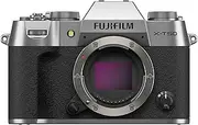 [Fujifilm] X-T50 Mirrorless Digital Camera Body, Silver
