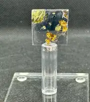 GEM QUALITY SEYMCHAN METEORITE PALLASITE SQUARE 5,8 g