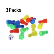 Checkers Board Game Accessories Children Home Entertainment Chess Pawn Set