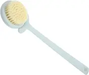 Healvian Elegant Flower Design Bath Brush Long Handle Shower Brush Body Scrubber Back Exfoliating Brush Versatile