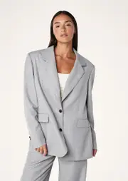 RESIDENCY BLAZER IN GREY MID, M