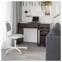 在飛比找蝦皮購物優惠-北歐工業LOFT風格經典IKEA宜家MICKE書桌+附輪腳抽