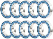 6802RS Bearing 10PCS 15x24x5 mm ABEC-3 Hobby Electric RC Car Truck 6802 RS 2RS Ball Bearings 6802-2RS Blue Sealed