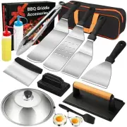 Griddle Accessories Kit, 16pcs Flat Top Grill Griddle Tools Set for Blackston...