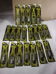 20 NEW BESTWAY TAMPER-PROOF 1" DRIVER BITS - VARIOUS TYPES & SIZES ( SEE PICS )