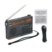 HRD-757 Multiband Radio AM/FM/SW APP Smart Remote Control Bluetooth SOS Alarming