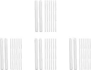 COHEALI 4sets White Paint Markers Erasable Fine Tip Chalkboard Markers Versatile Writing 20pcs*4
