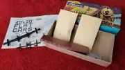 Athearn 1350 PRR 40' flat car with stakes Pennsylvania kit HO scale unbuilt