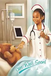 12 African American Female Get Well soon stickers for planners and scrapbooking