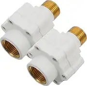 JECOMPRIS 2PCS Electric Device for Solar Water Heaters Fireproof Leakage Accessories with Head Isolation for Enhanced User Safety and Reliable Performance
