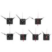 5X(7 Sets Quartz Clock Movement Mechanism, Silent Short Shaft Clock8313