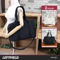 在飛比找momo購物網優惠-【LEFTFIELD】韓國製 大容量多功能側背包 健身包 N